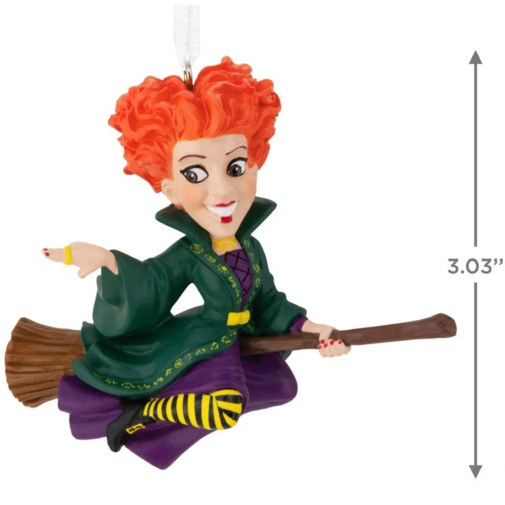 Hallmark Disney Hocus Pocus “Winifred Sanderson” Christmas Ornament (NWT)